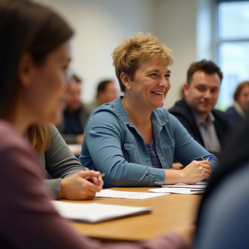 Workshop in uitvoering