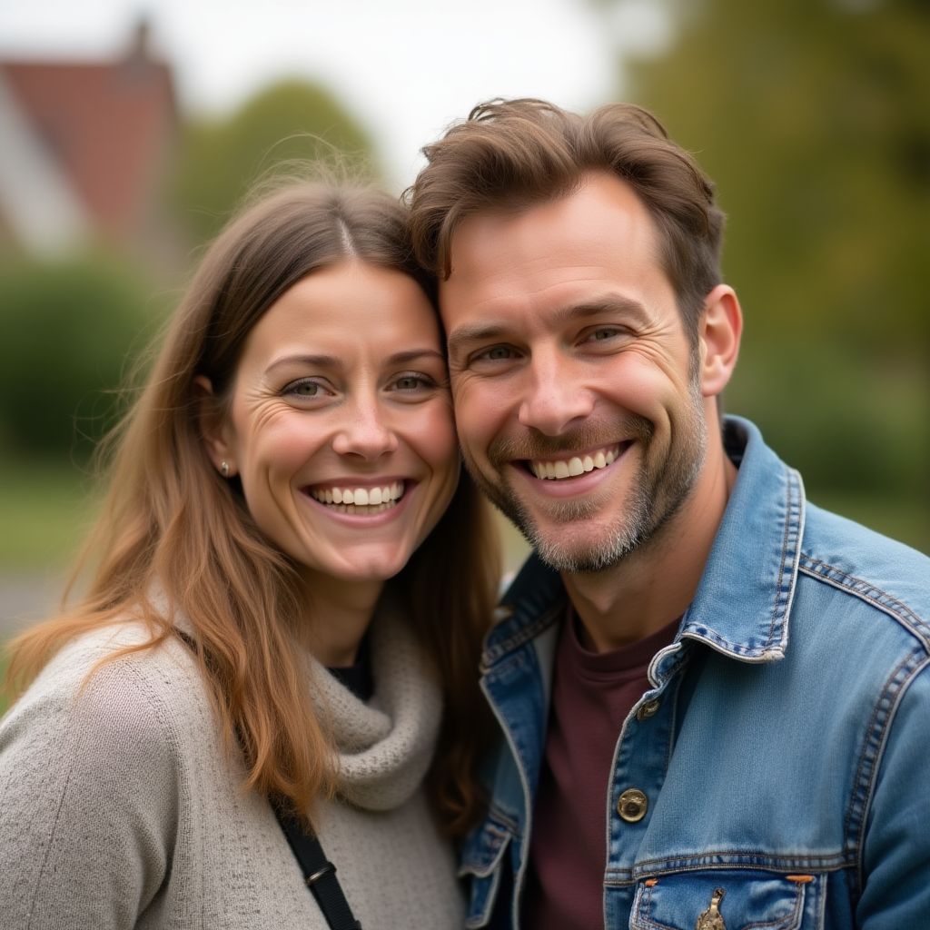 Portretfoto van Pieter en Annemarie Klaassen